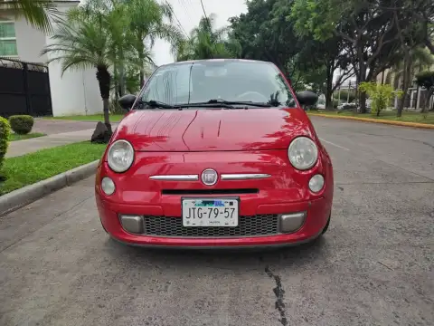 Fiat 500 2012 rojo